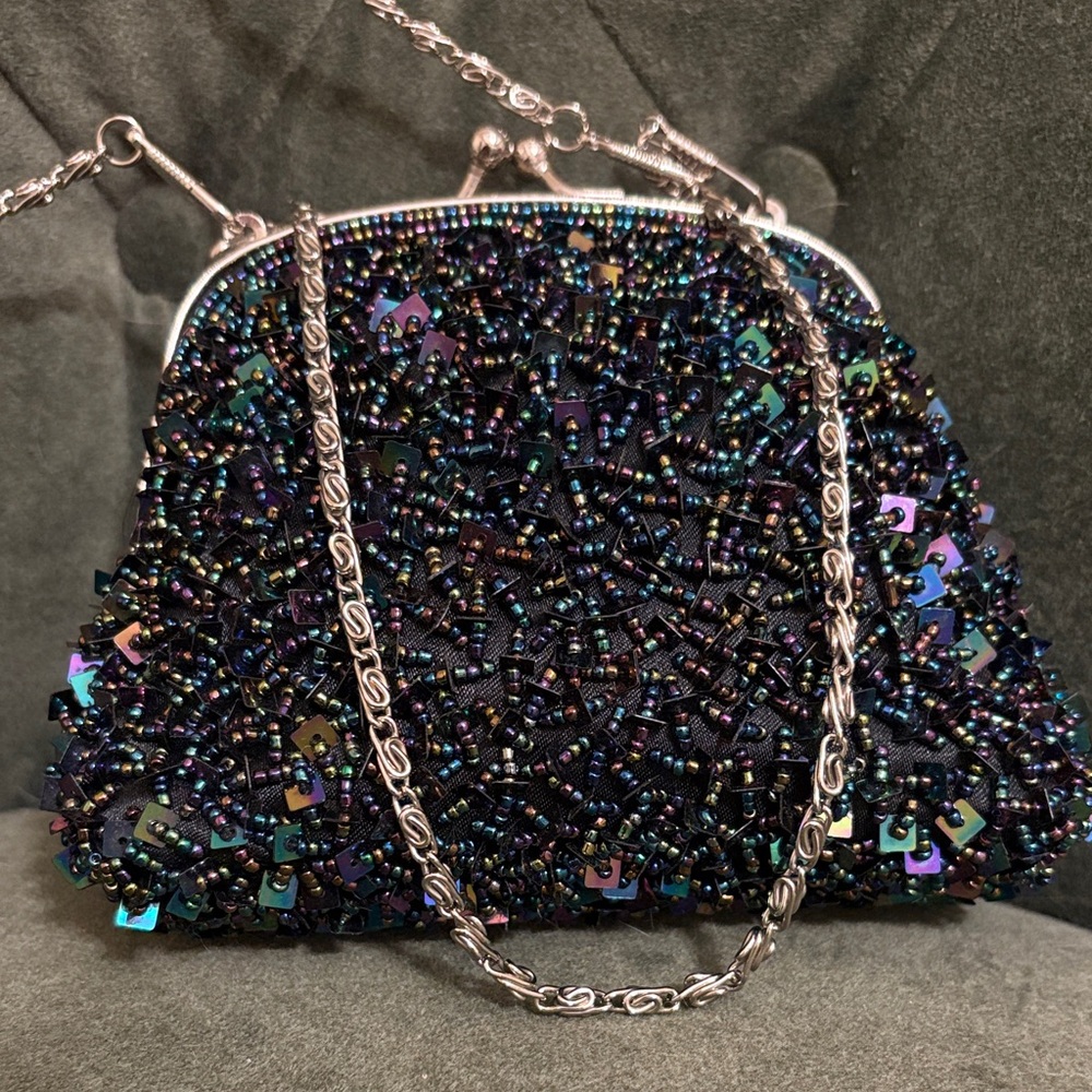 Elegant Beaded Evening Bag